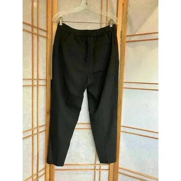 NWT Banana Republic Women's Pull-On Tapered Pants, Black 6P, Pockets MSRP $90 - Picture 8 of 12